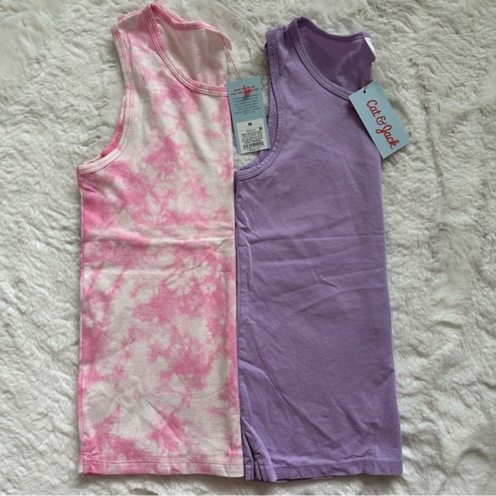 Bundle Girls Tank Tops Size M.